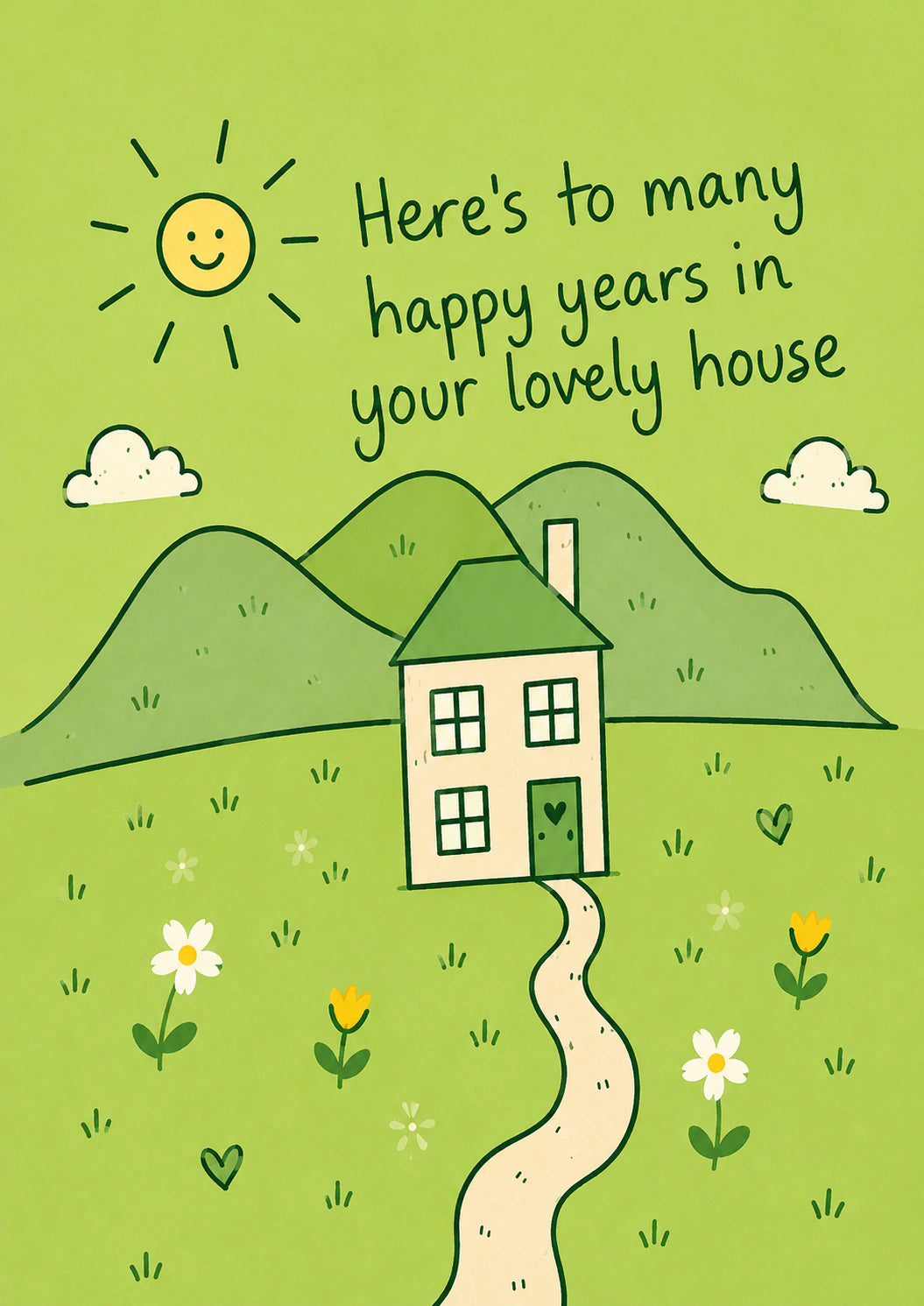 New home Personalised Card