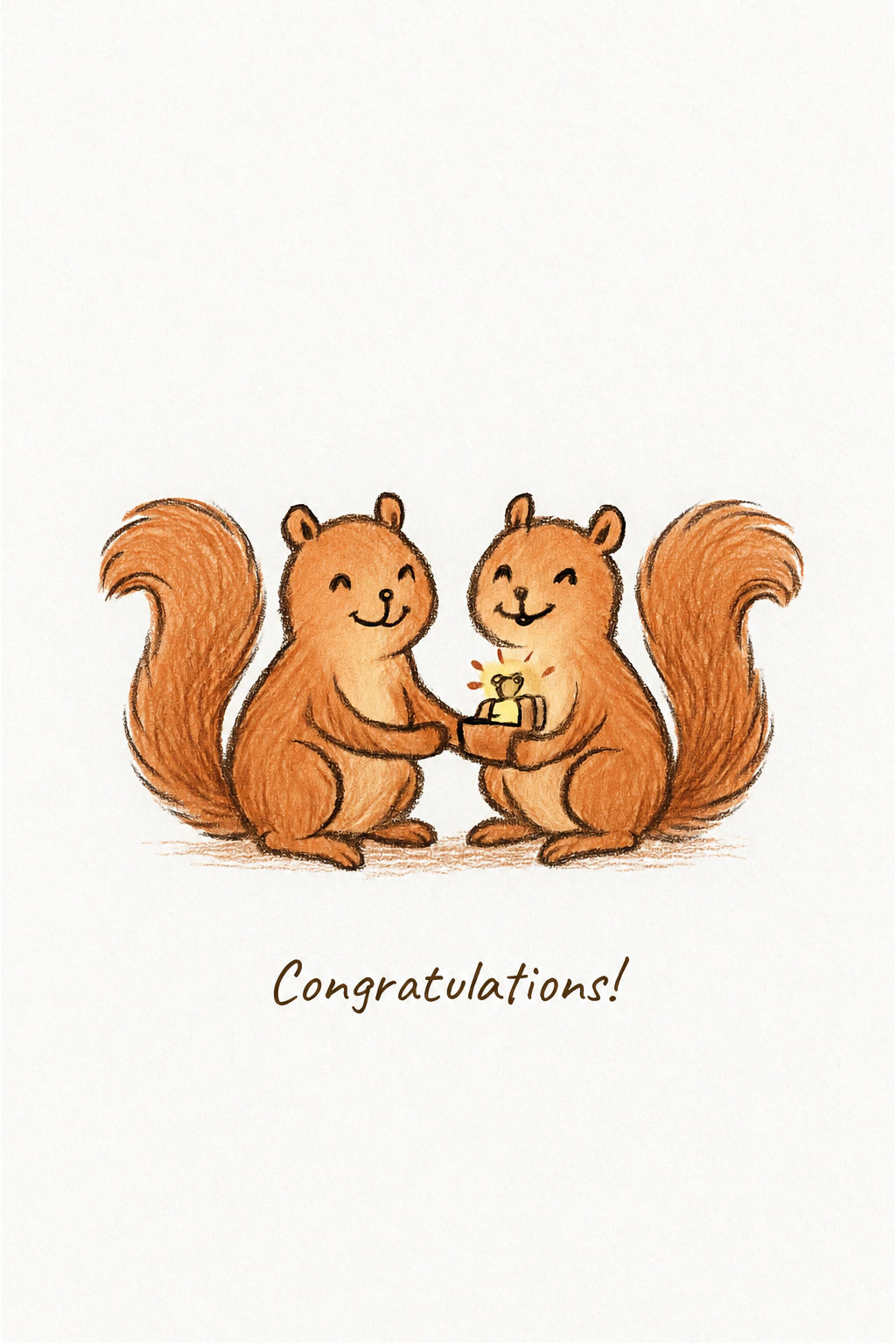 Engagement Personalised Card