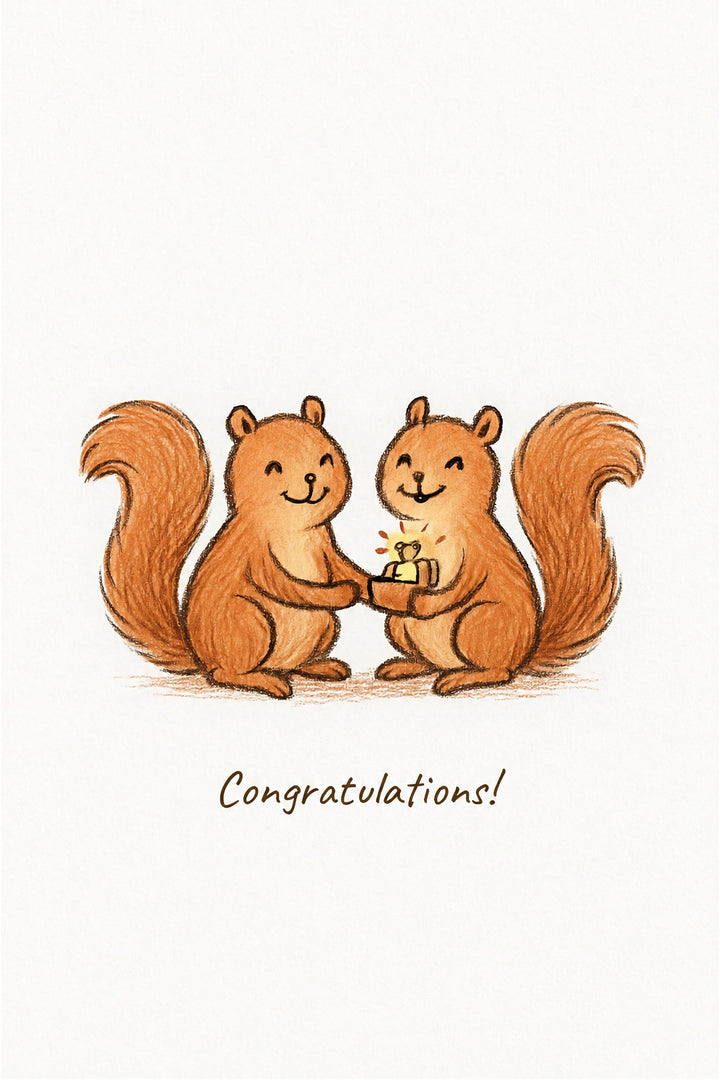 Engagement Personalised Card