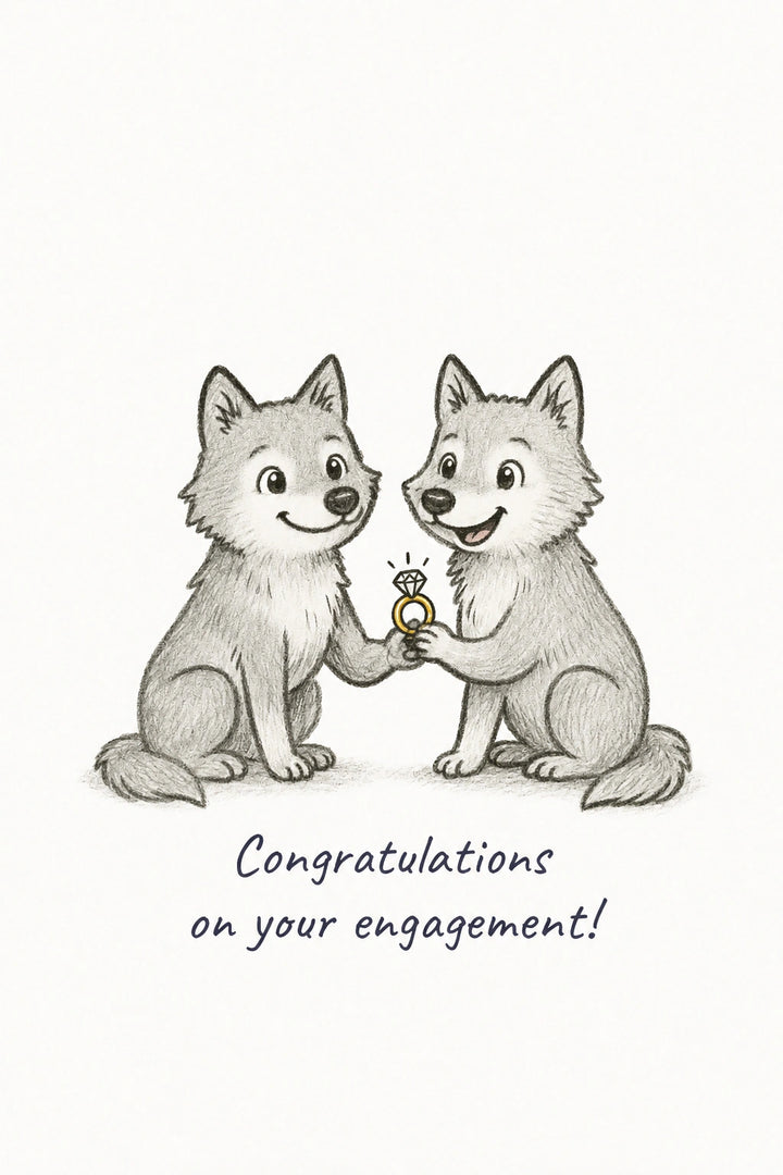 Engagement Personalised Card