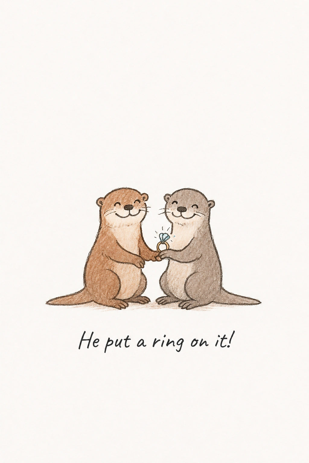 Engagement Personalised Card