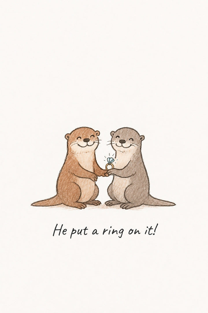 Engagement Personalised Card