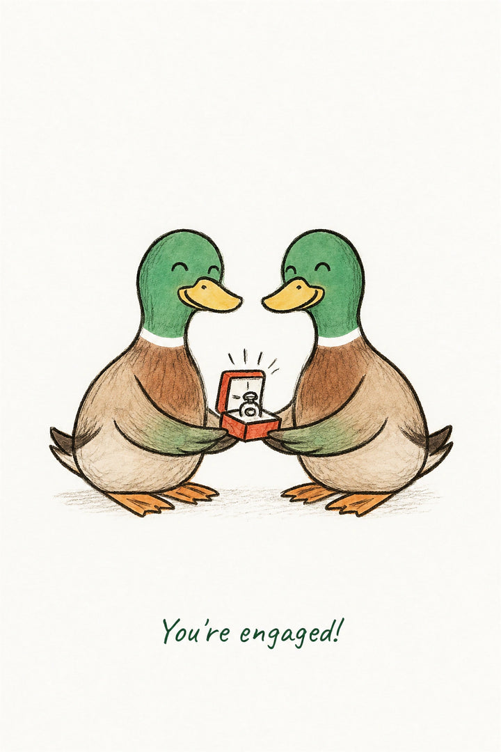 Engagement Personalised Card