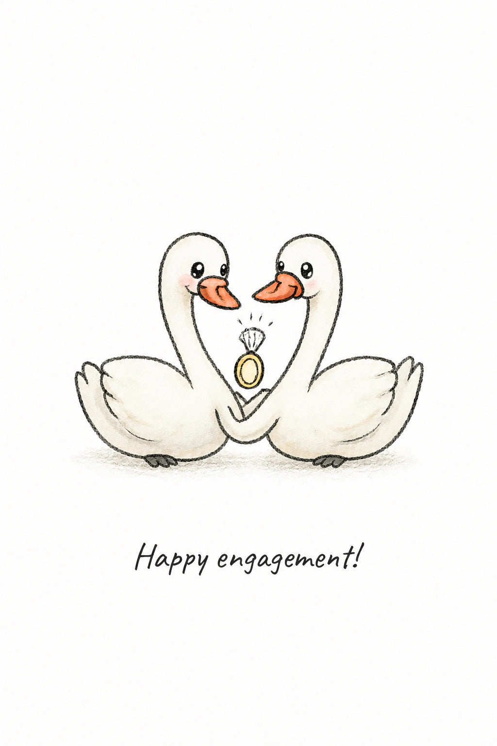 Engagement Personalised Card