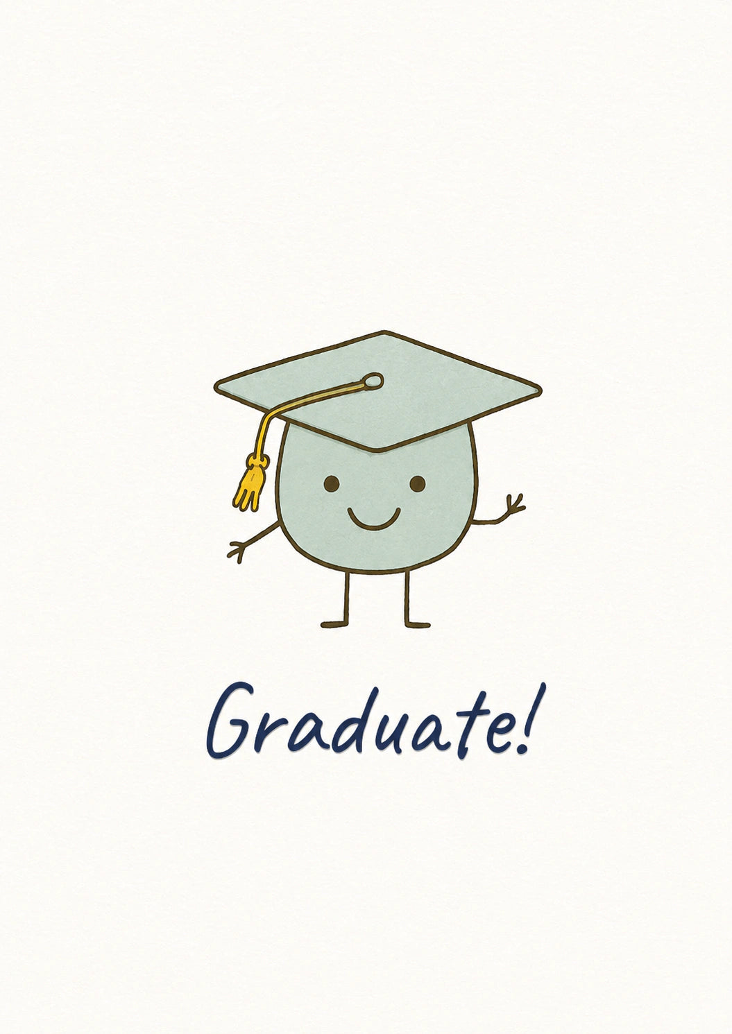Graduation Personalised Card