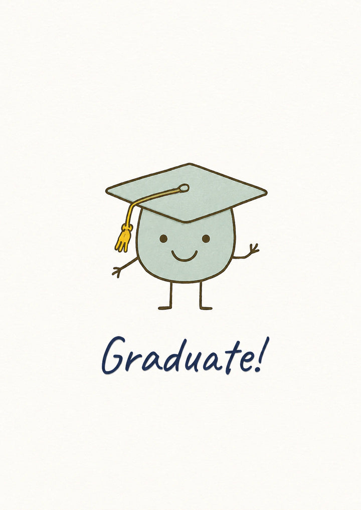 Graduation Personalised Card