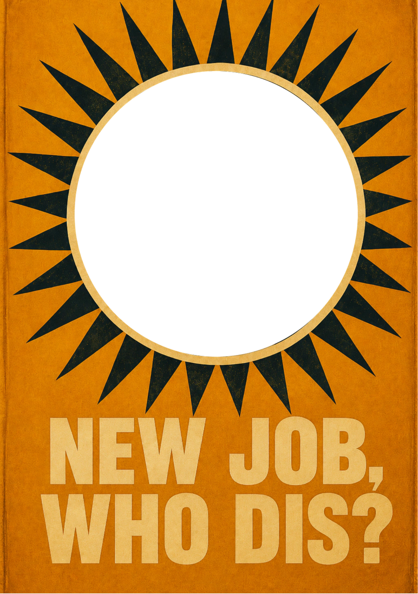 New Job - Personalised Card