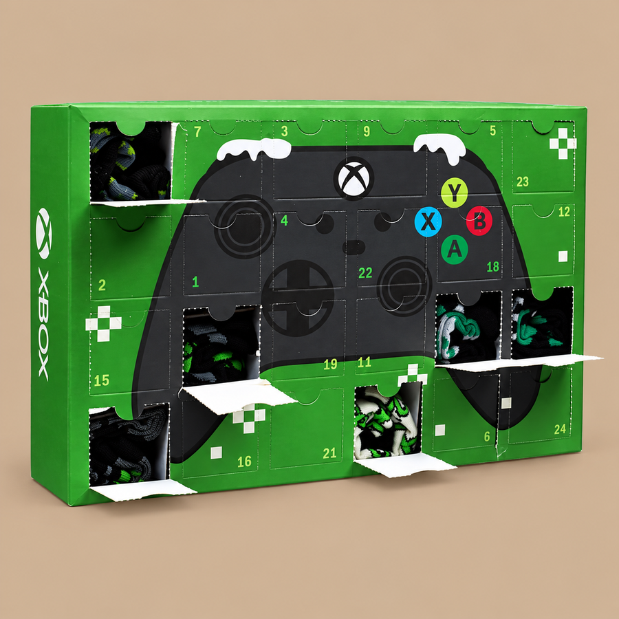 Xbox Socks Advent Calendar For Kids to Teens