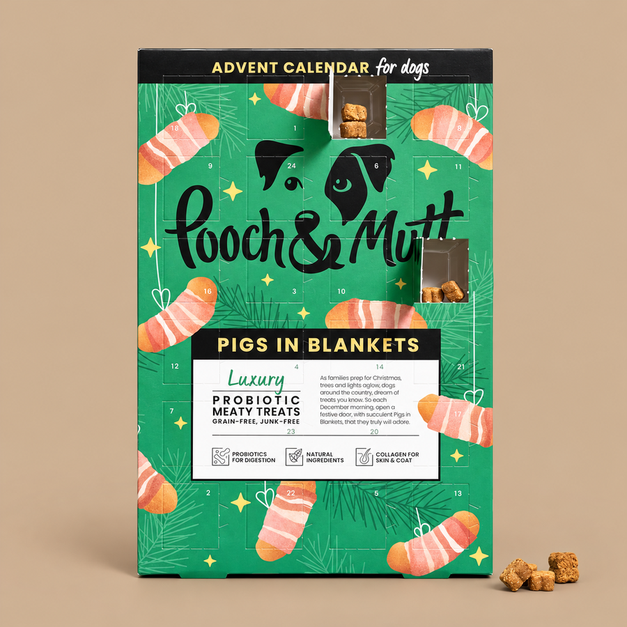 Pooch & Mutt Meaty Treats Christmas Advent Calendar for Dogs