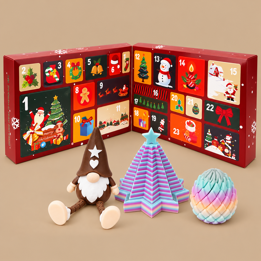 3D Printed Fidget Advent Calendar