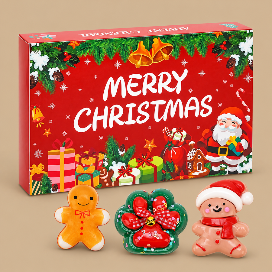 Surprise Squishies and Keychains Advent Calendar