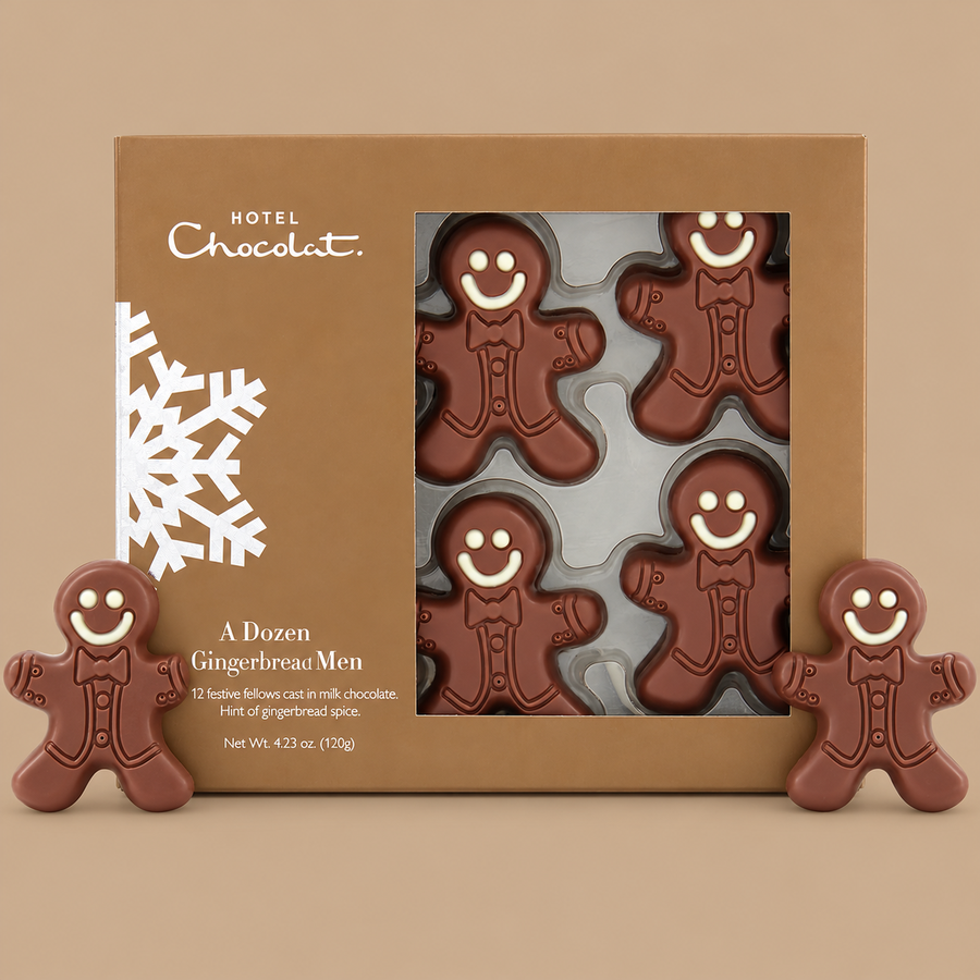 Hotel Chocolat A Dozen Gingerbread Men