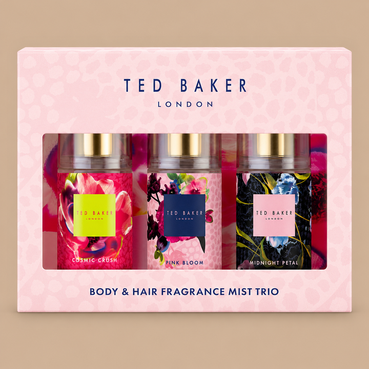 Ted Baker Fusion Mini Body & Hair Mist Trio Gift Set