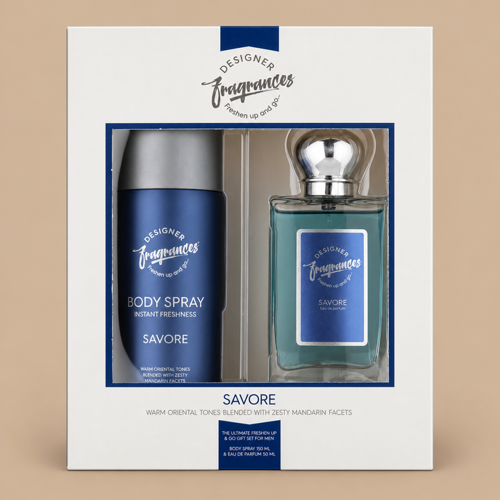 Designer Fragrances Savore Male Gift Set