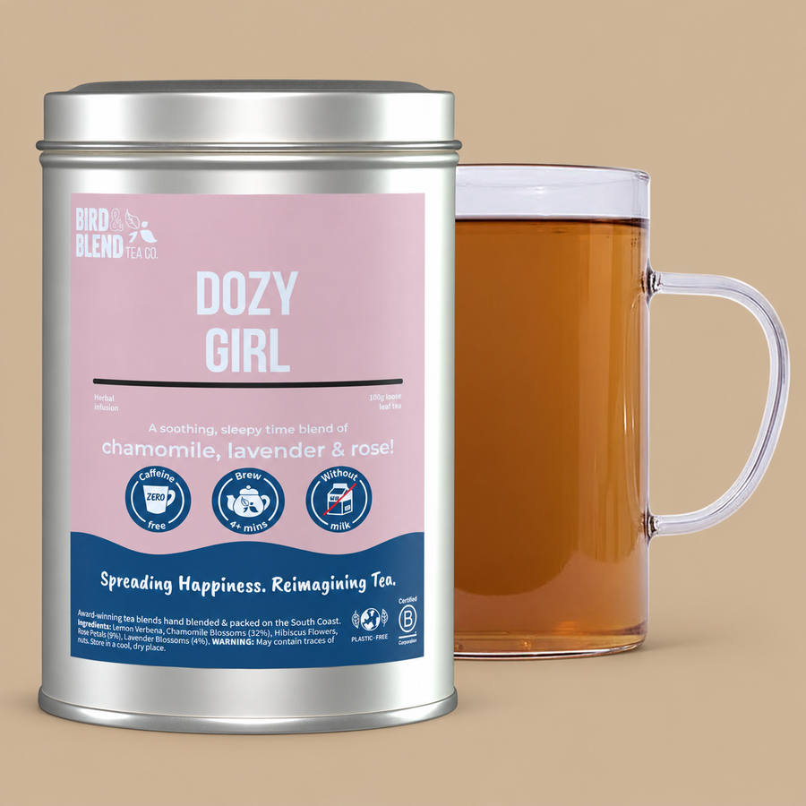 Bird & Blend Dozy Girl Chamomile Tea 100g Tin
