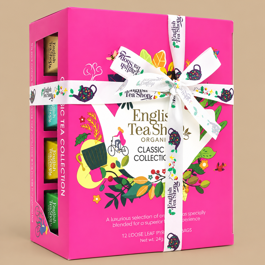 English Tea Shop Organic Classic Tea Collection Prism
