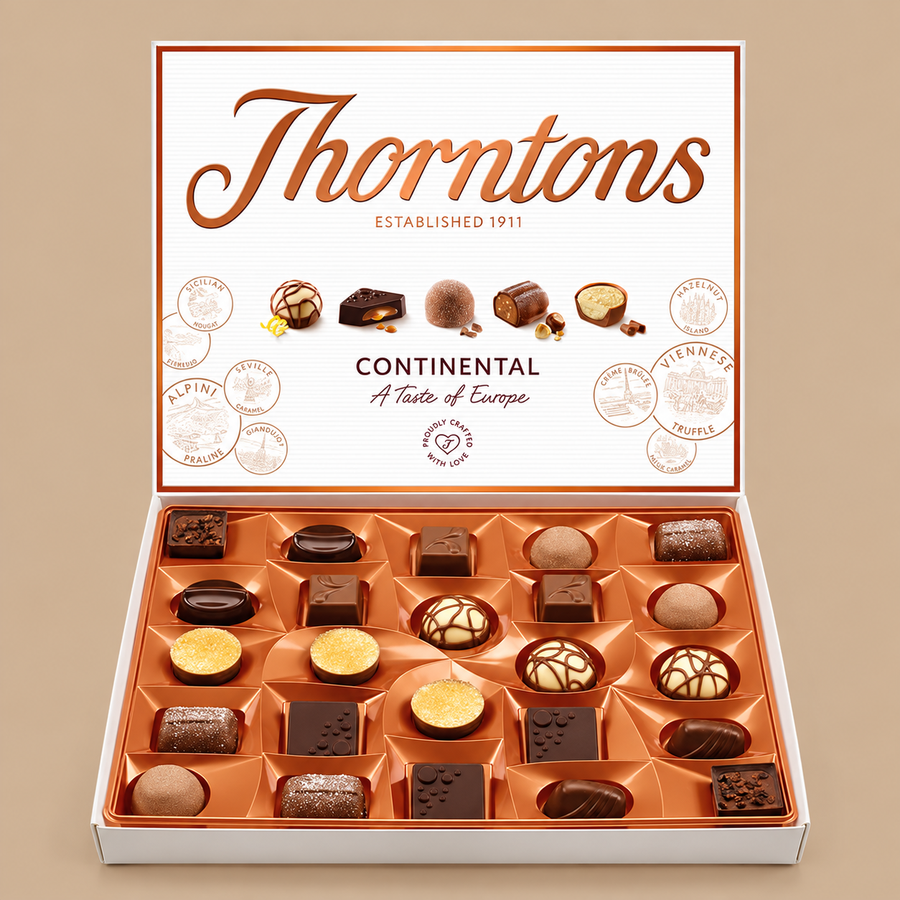 Thorntons Continental Chocolate Selection – 264g