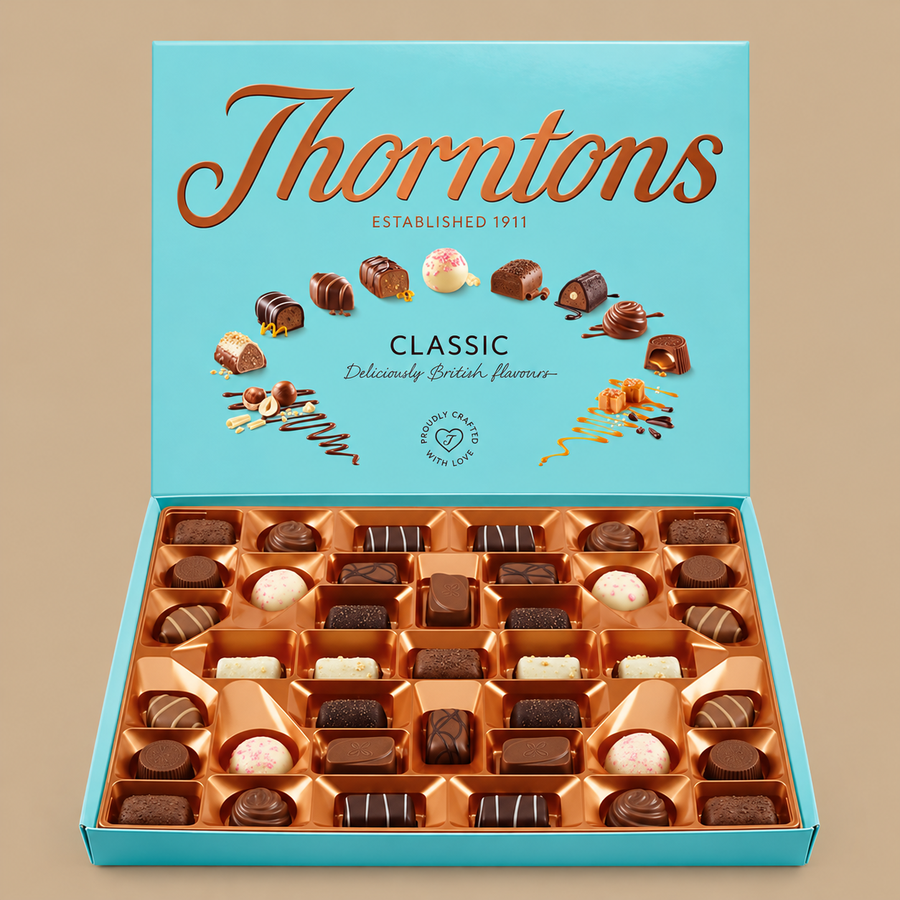 Thorntons Classic Christmas Chocolate Box 449g