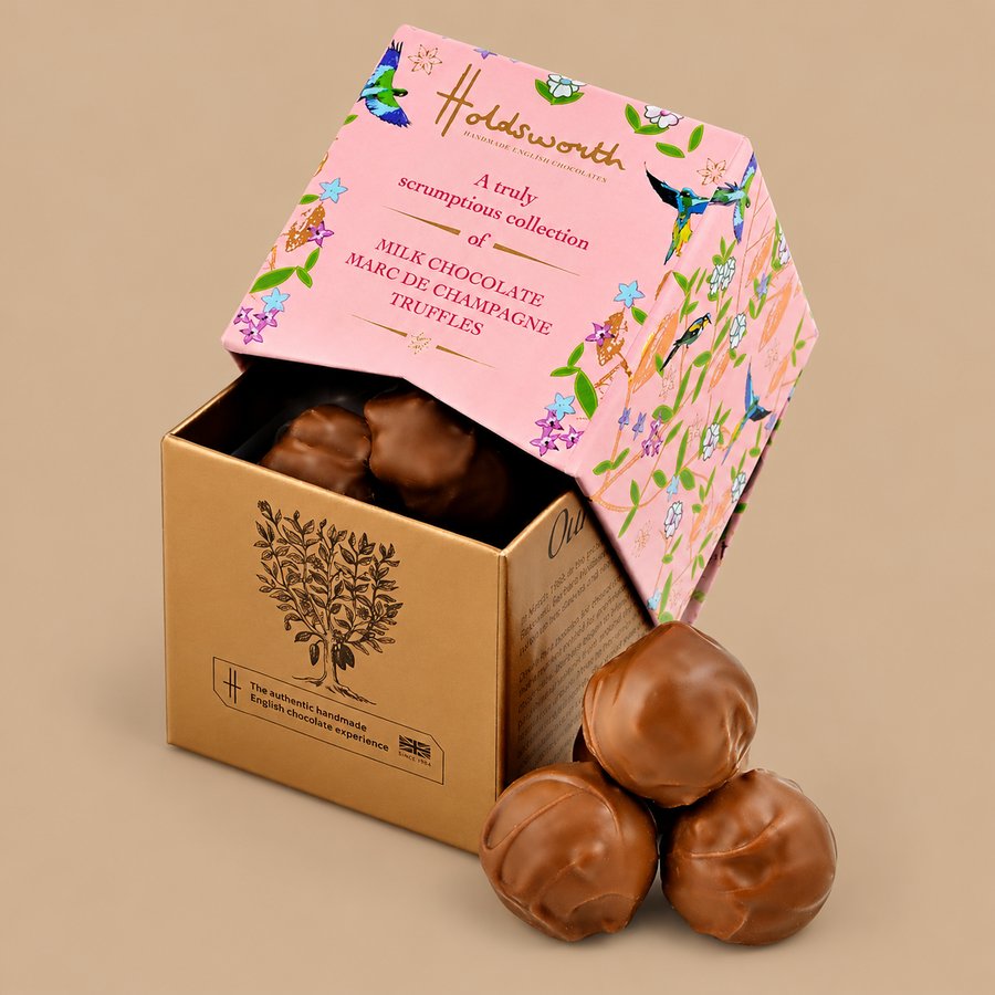 Holdsworth Milk Chocolate Marc de Champagne Truffles