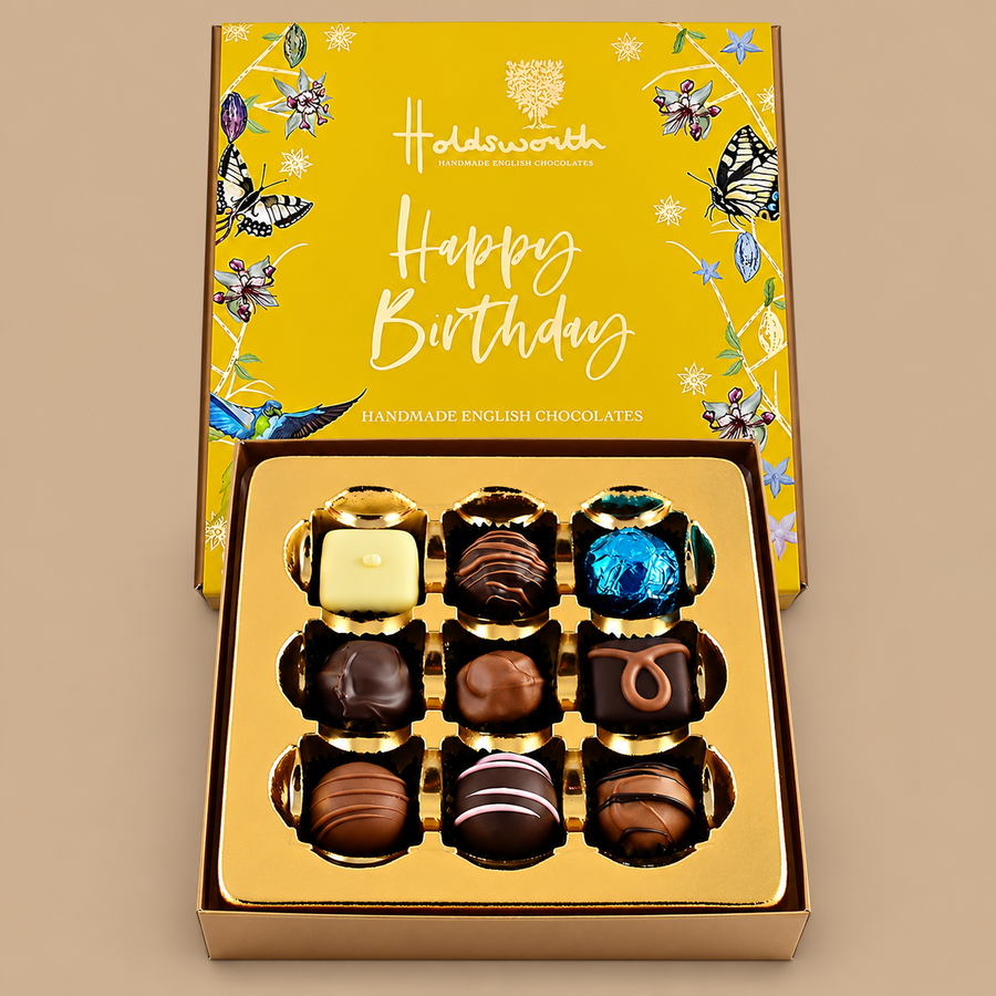 Holdsworth Happy Birthday Chocolate Gift Box – 110g