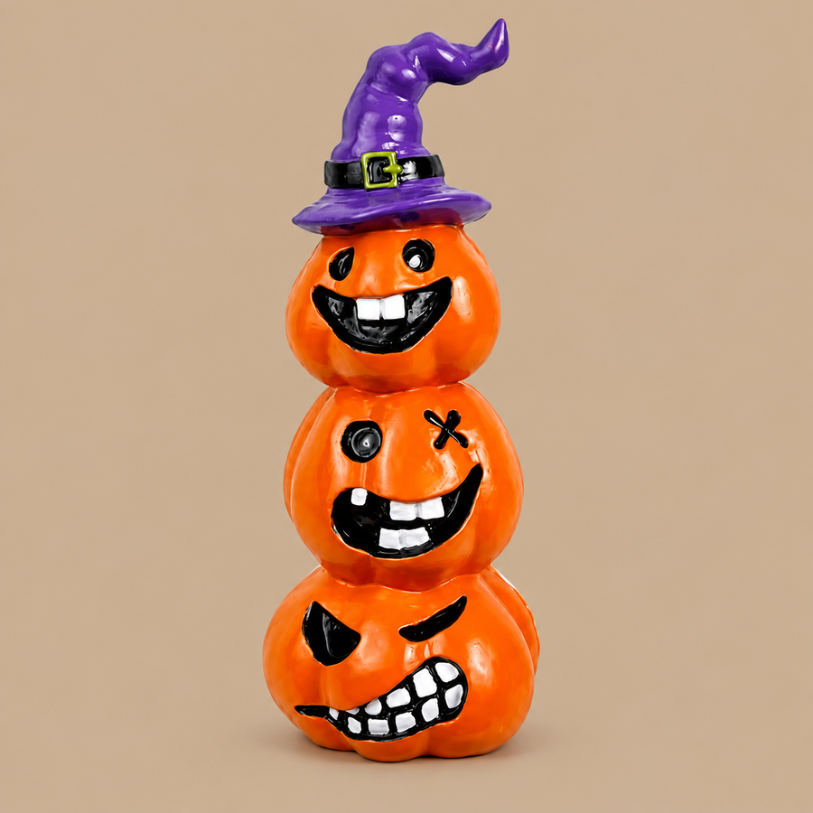 Rustic Pumpkin Resin Home Decor