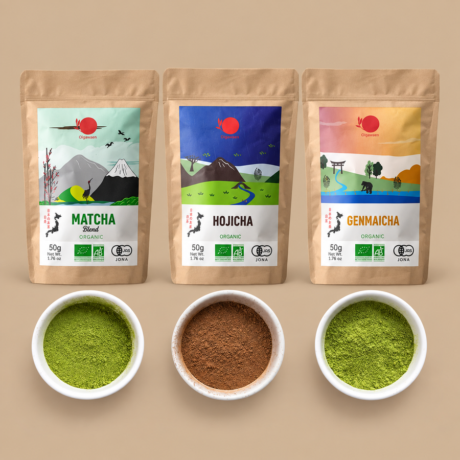 Origreens Matcha Latte Trilogy Gift Set 50g