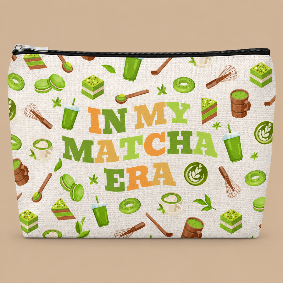 Matcha Lover Makeup Bag 17x25cm
