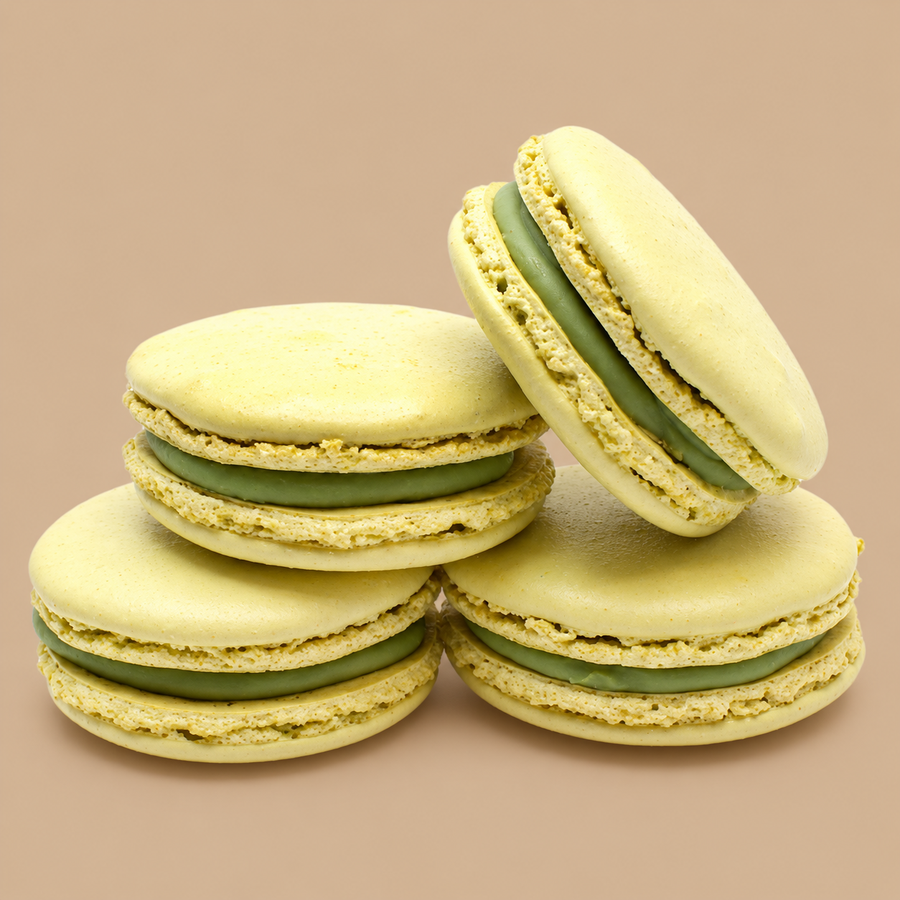 Macarons & More Large Pistachio Macarons 4s