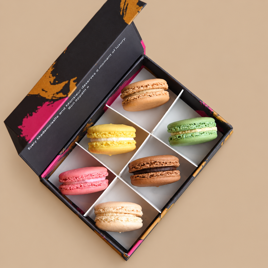 Mademoiselle Classic Macaron Gift Box 6s