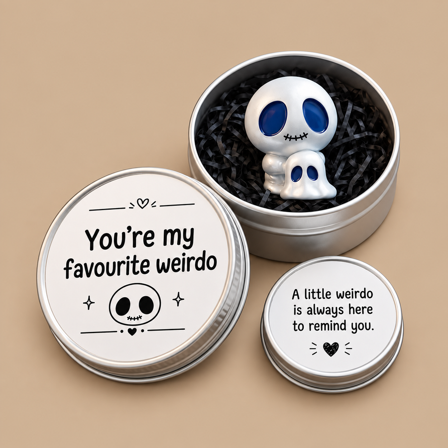 Glow In The Dark Skeleton Figurine