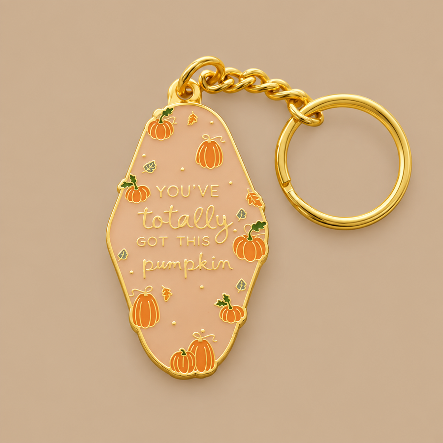You've Totally Got This Metal Enamel Keyring