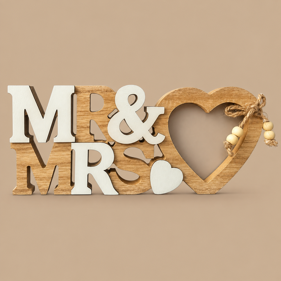 Mr & Mrs Wedding Picture Frame