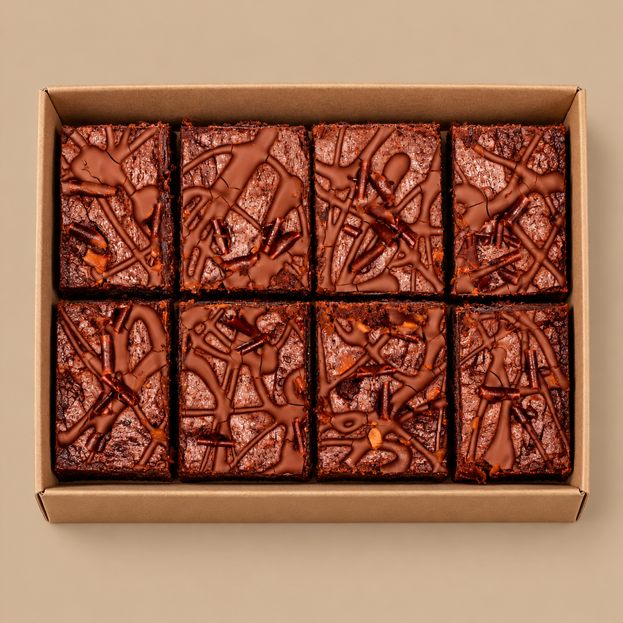Sponge Vegan Chocolate Brownie Box