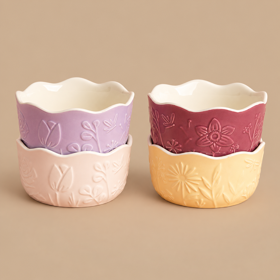 Mason Cash in The Meadow Set of 4 Ramekins