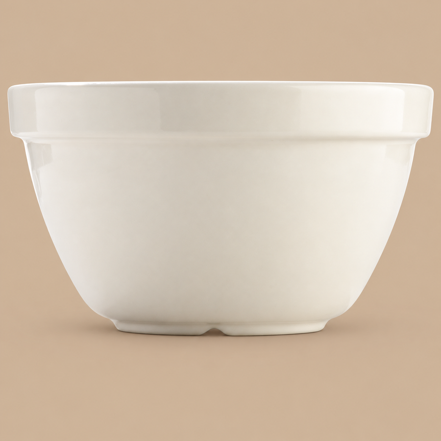 Mason Cash Original White Earthenware All-Purpose Pudding Basin 20cm