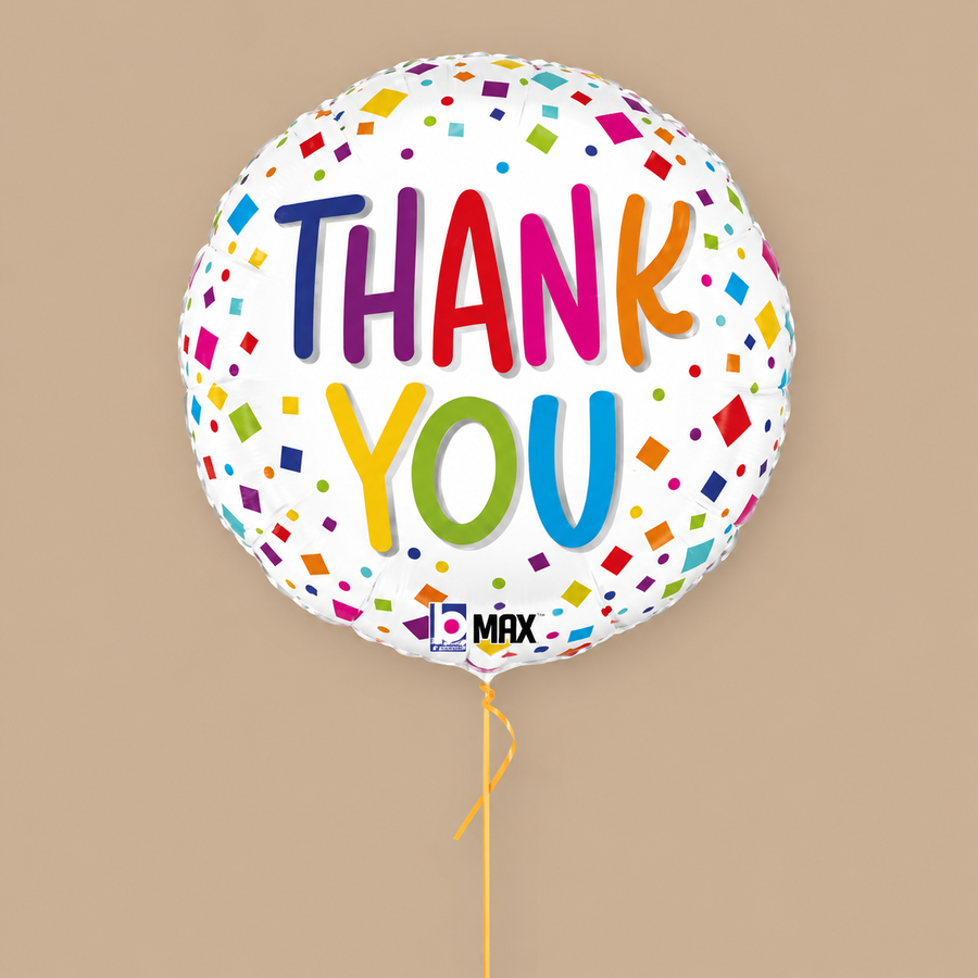 Confetti Thank You Balloon In A Box