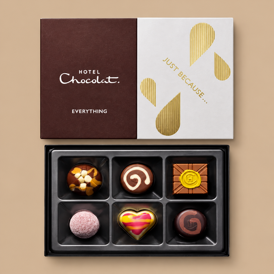 Just Because Everything Chocolate Box 6-Piece