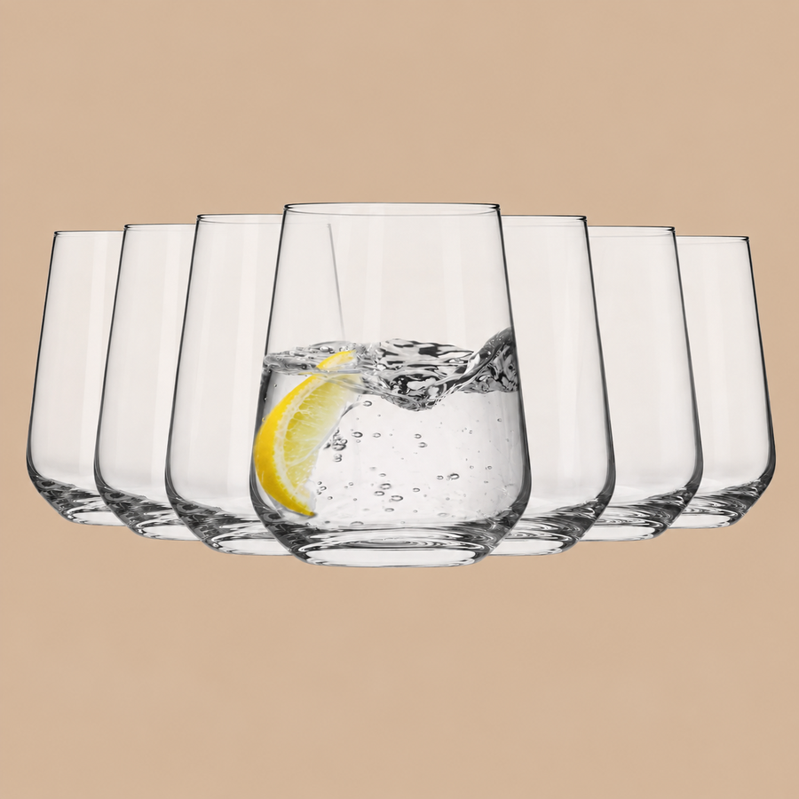 Krosno Splendour Collection Water Glasses - Set of 6