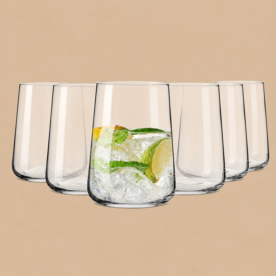 Krosno Infinity Collection Water Glasses - Set of 6