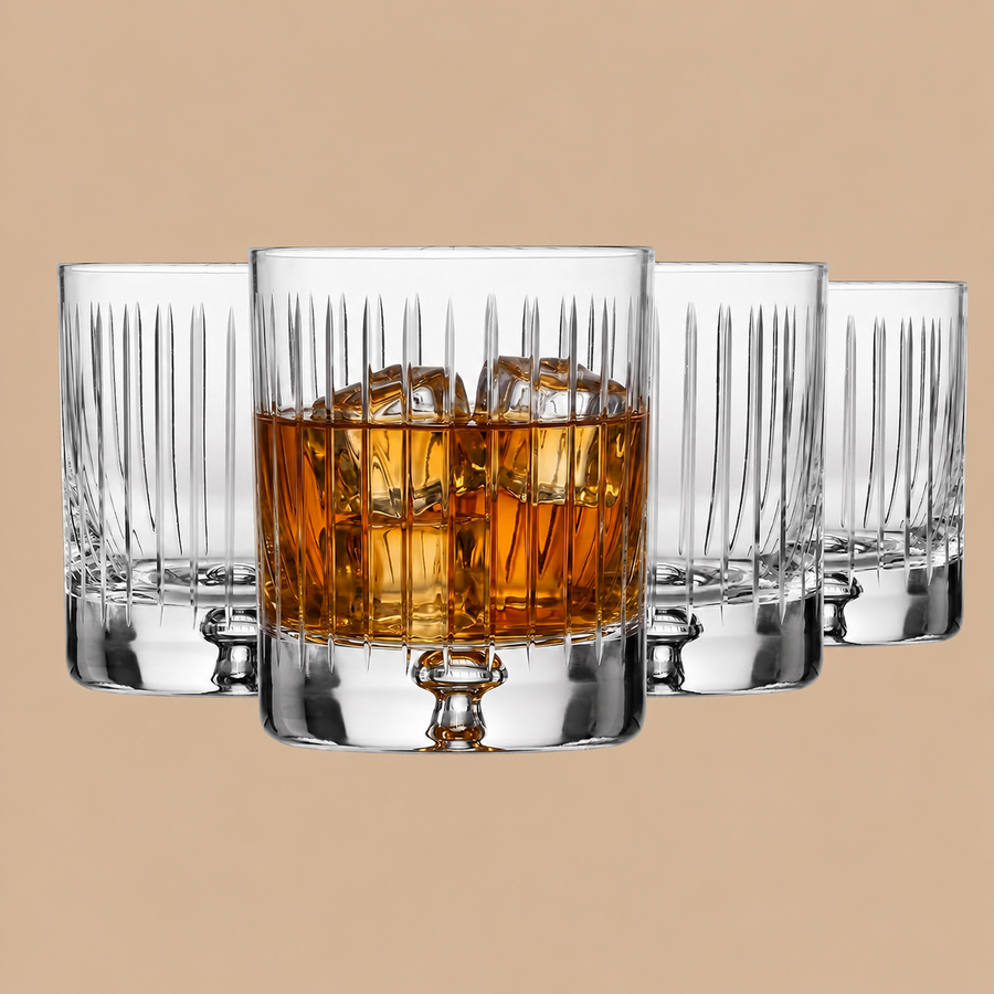 Krosno Saga Collection Whisky Glasses - Set of 4