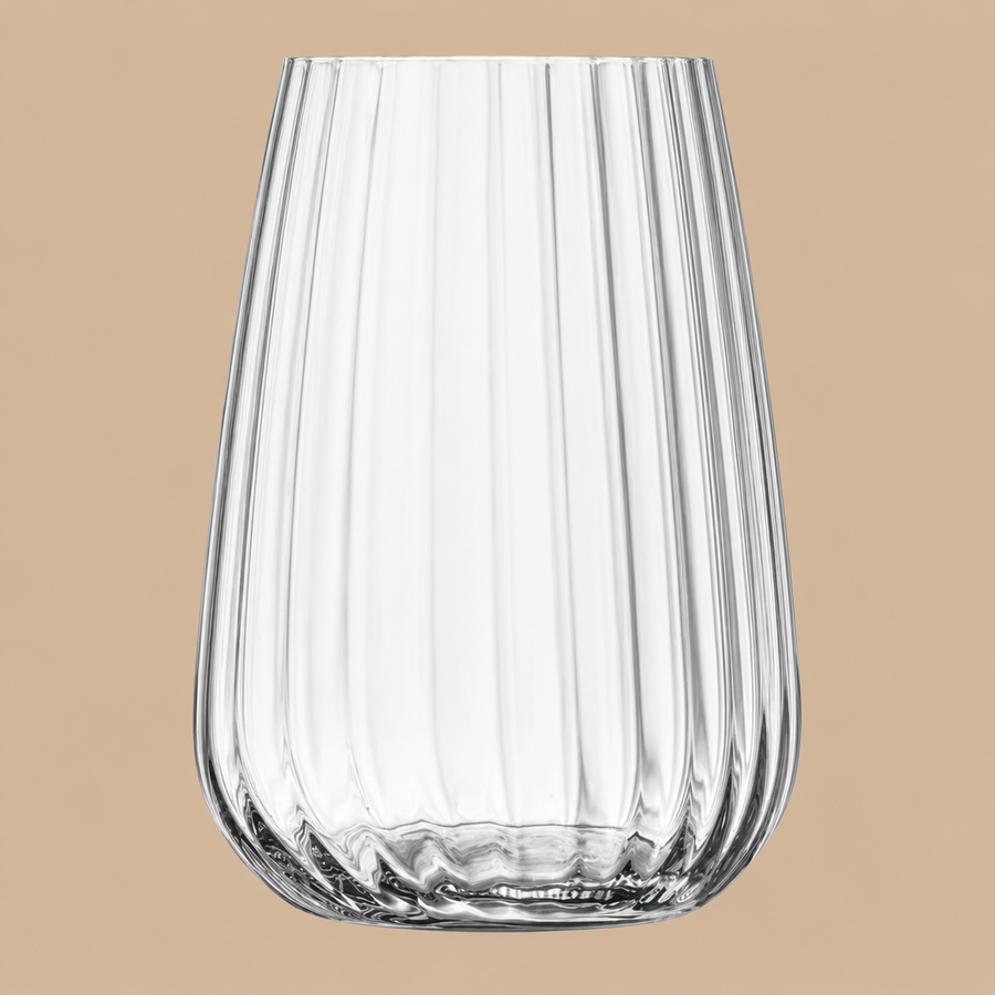 Luigi Bormioli Optica Double Old Fashioned Glasses - Set of 4