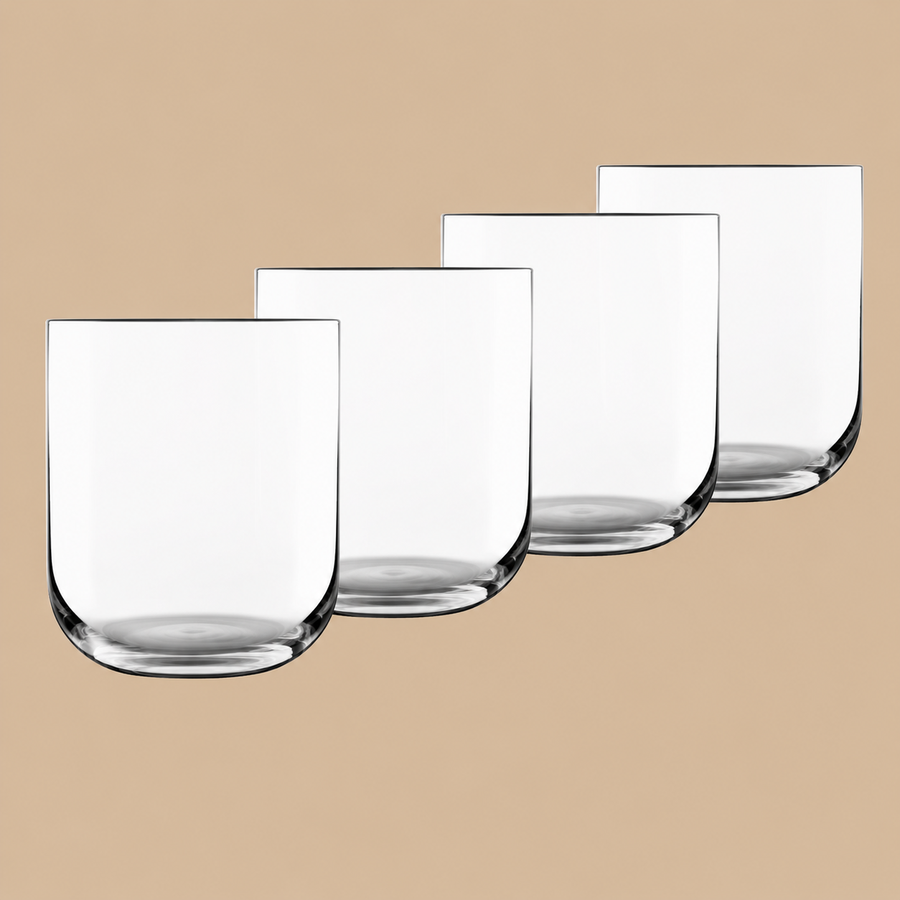 Luigi Bormioli Sublime Double Old Fashioned Glasses - Set of 4