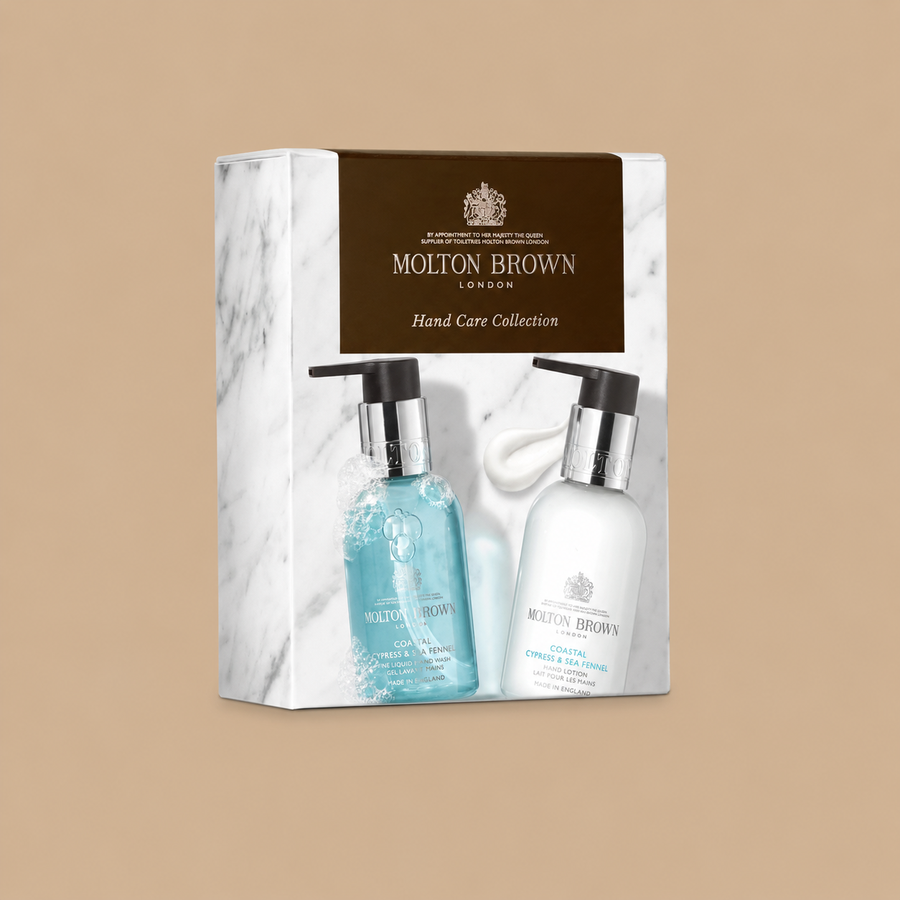 Molton Brown Coastal Cypress & Sea Fennel Hand Care Collection Gift Set