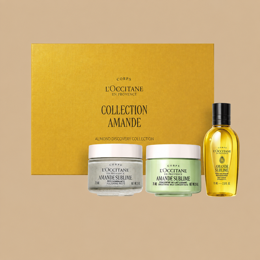 L'OCCITANE Almond (Amande Sublime) Body Care Trio Giftset