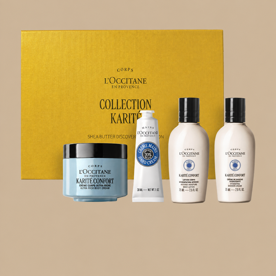 L'OCCITANE Shea Butter (Karité Confort) Body & Hand Care Giftset