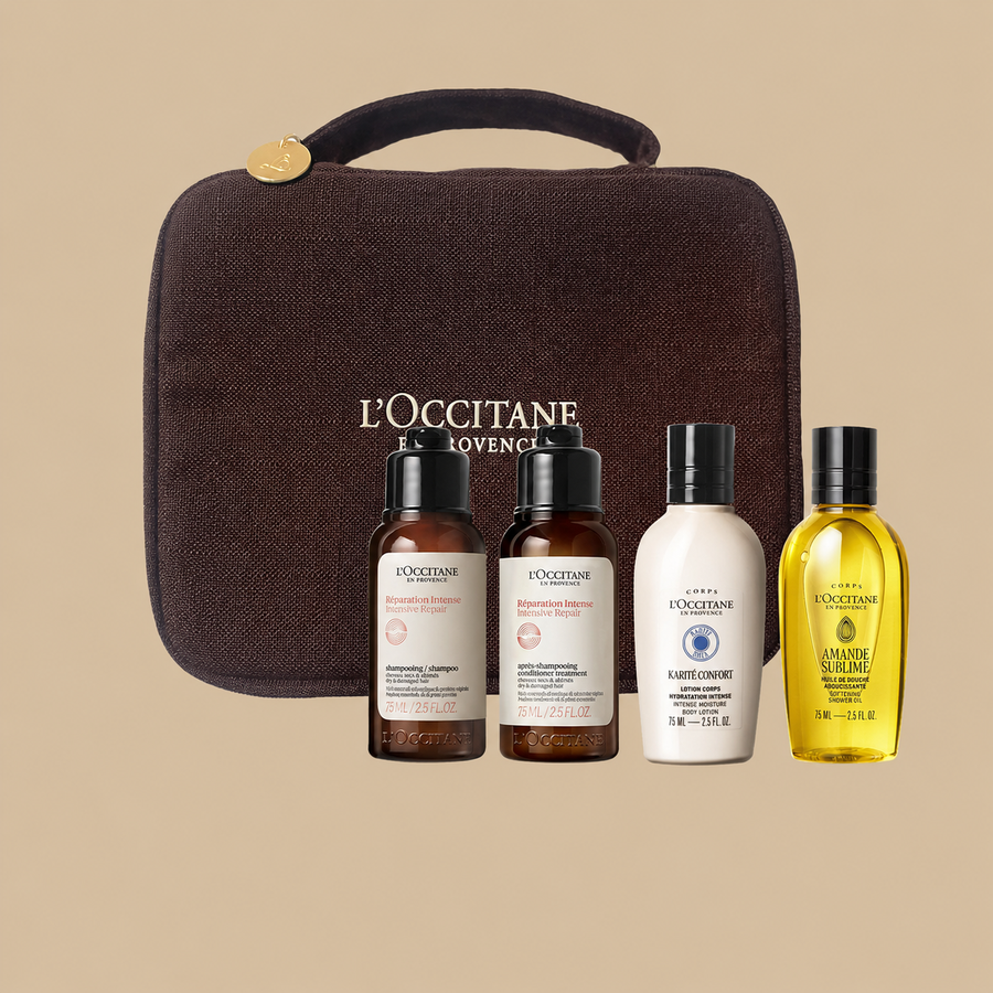 L'OCCITANE Body Care and Hair Care Travel Collection Giftset