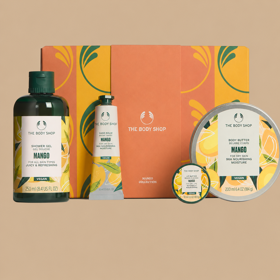 The Body Shop Mango Collection 4pc Gift Set