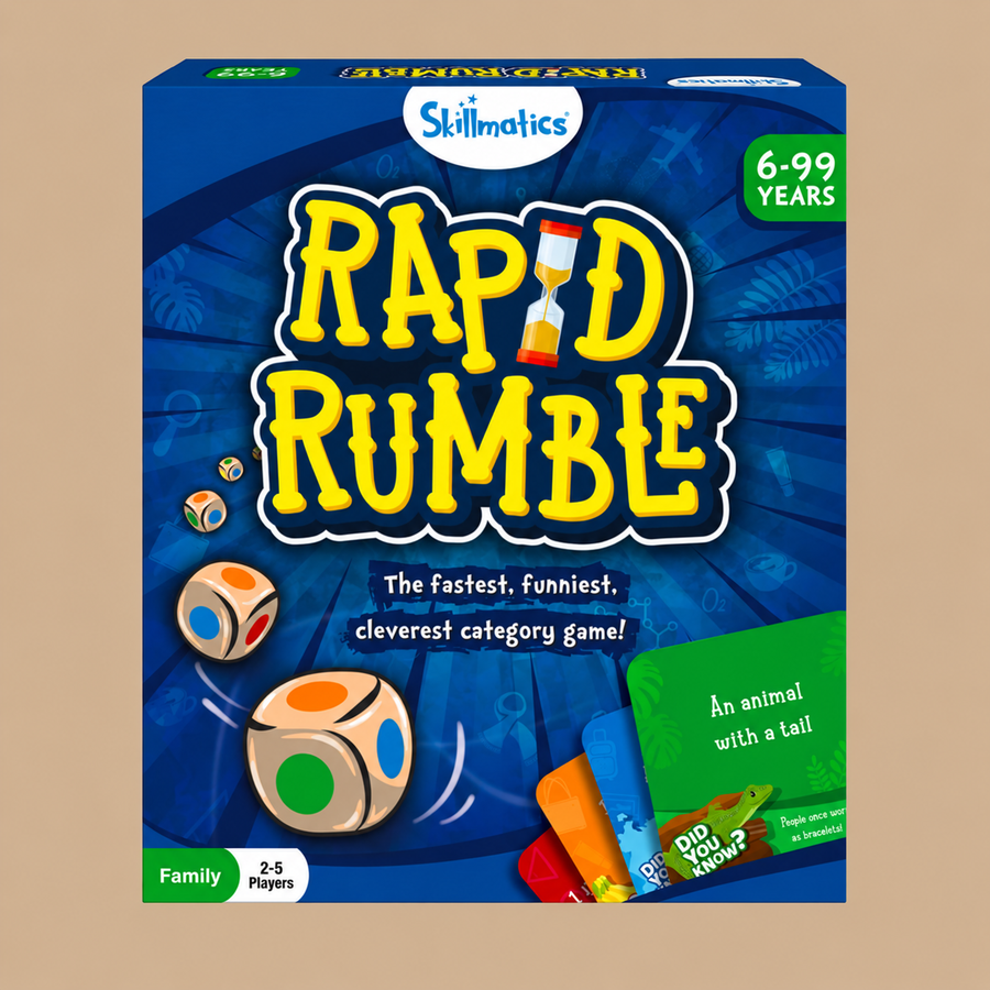 Skillmatics Rapid Rumble Board & Card Game