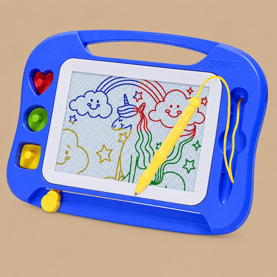 Magnetic Drawing Board for Kids 18x25cm