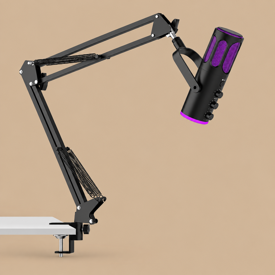 Ortizan USB Gaming Microphone PC with Arm Stand